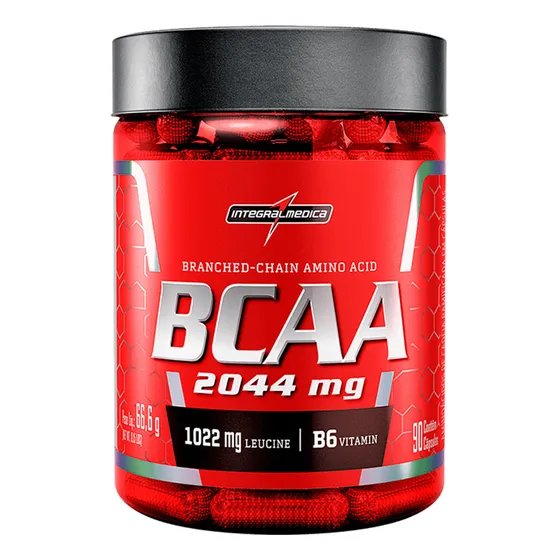 Bcaa 2044mg 90 Cápsulas Integralmédica Sem Sabor