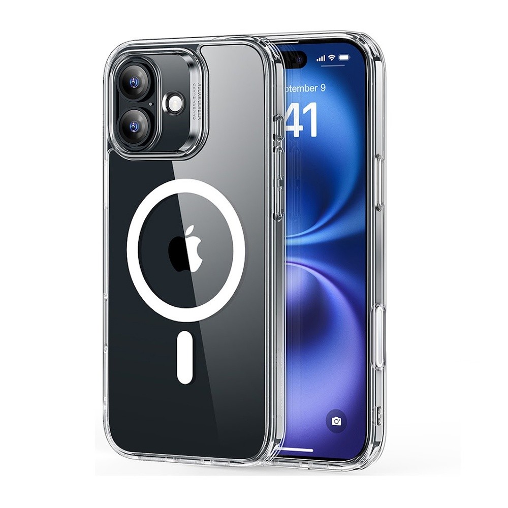 Capa para iPhone 16 Esr com Botão Câmera Transparente