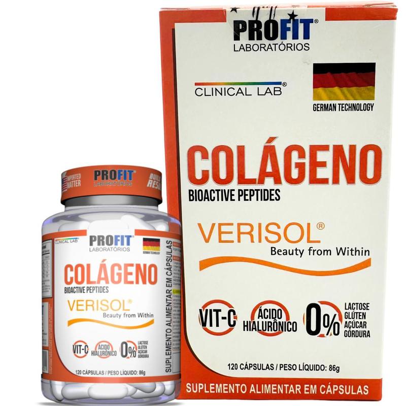 Colágeno Verisol + Vitamina C 120 Cápsulas