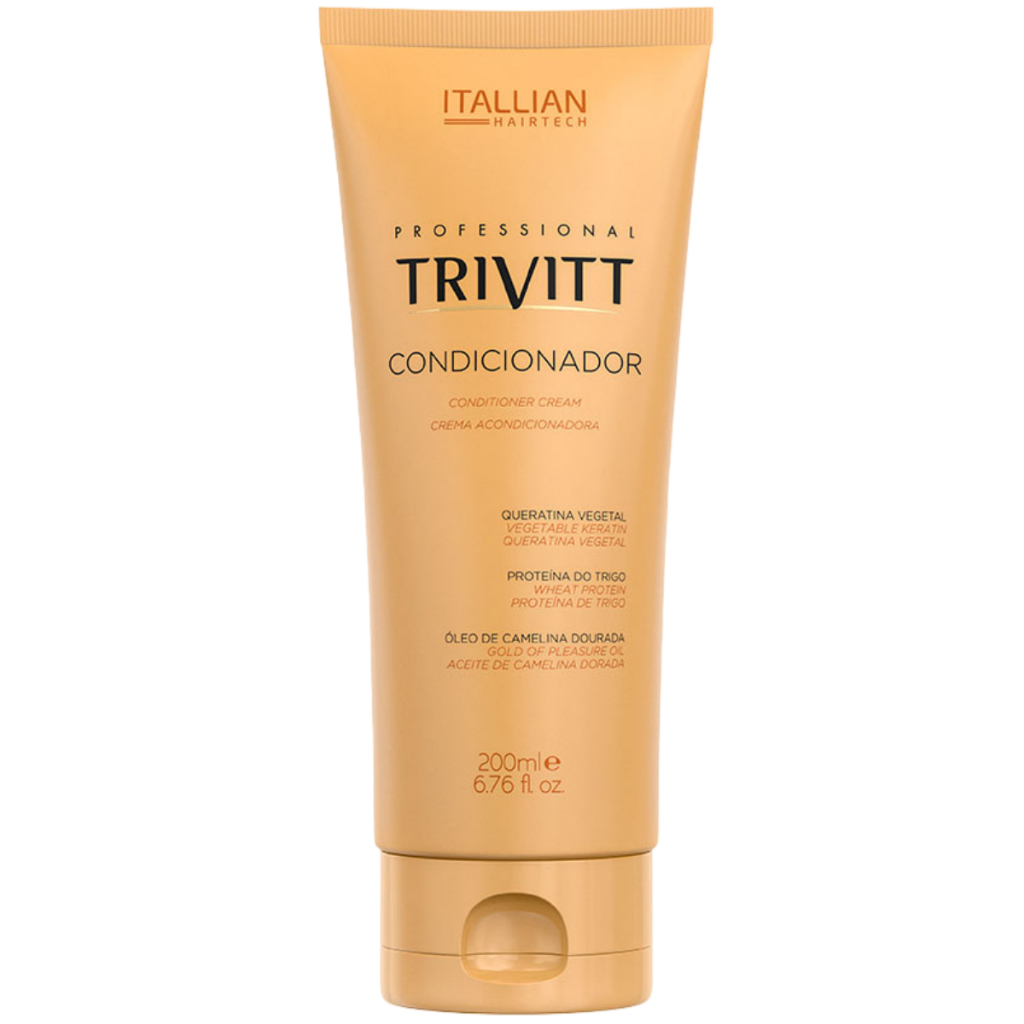 Condicionador Pós Química Para Cabelos Trivitt 200ml