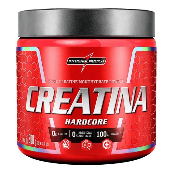 Creatina 100% Pura 300g Integralmedica - Força e Performance