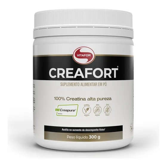 Creatina Monohidratada Creafort Sem Sabor 300g Vitafor