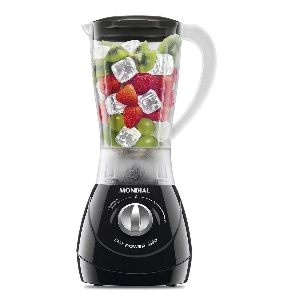 Liquidificador Mondial 1,5l Easy Power 550w L-550-b Liquidificador L-550-b 220v/60hz .