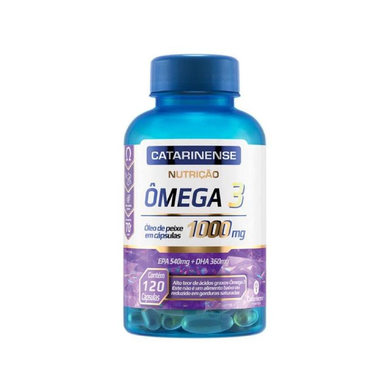 Ômega 3 1000mg 120 Cápsulas