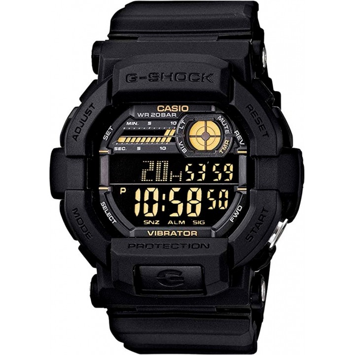 Relógio Casio G-Shock GD-350-1BDR Vibration