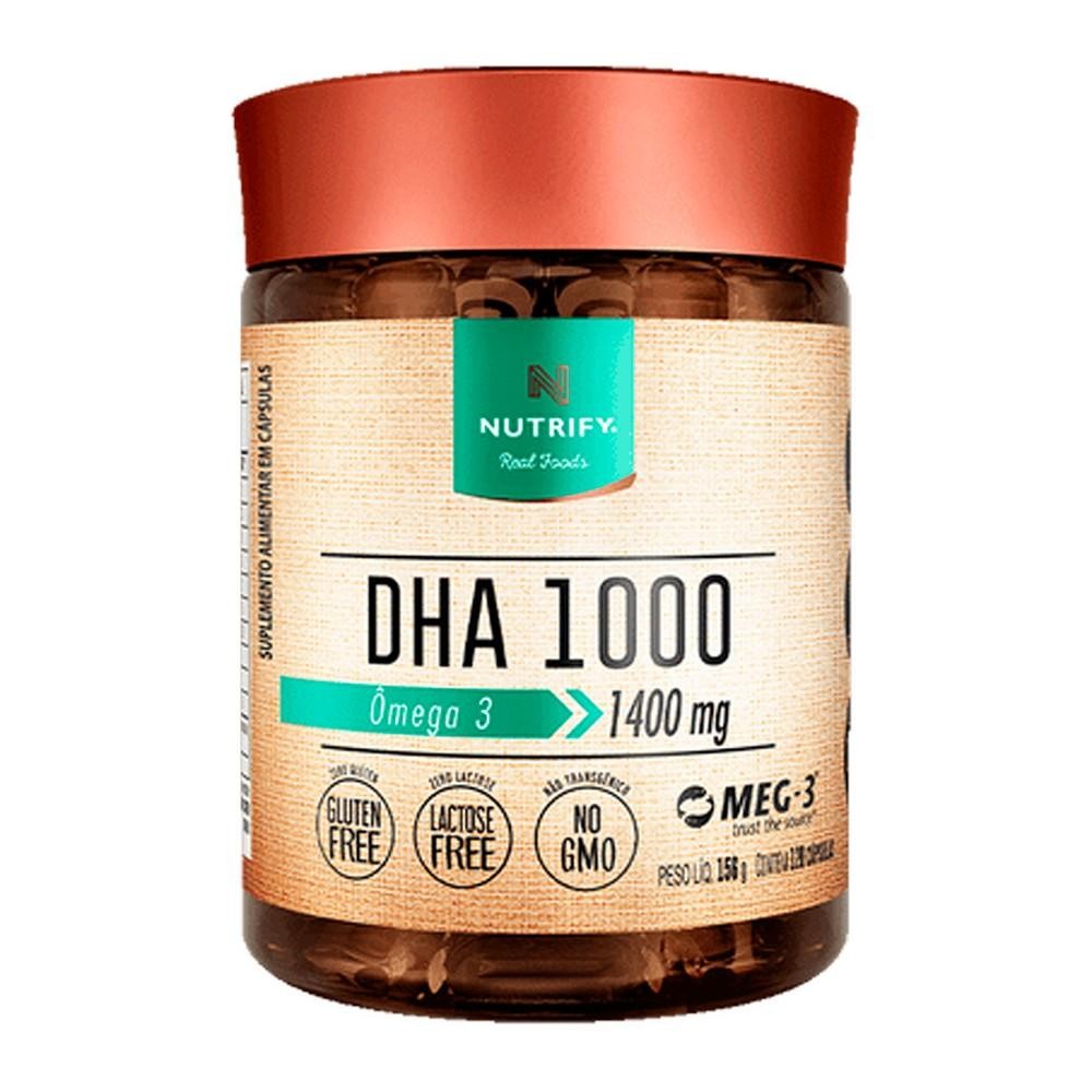 Vitamina DHA 1000 Nutrify 120 cápsulas
